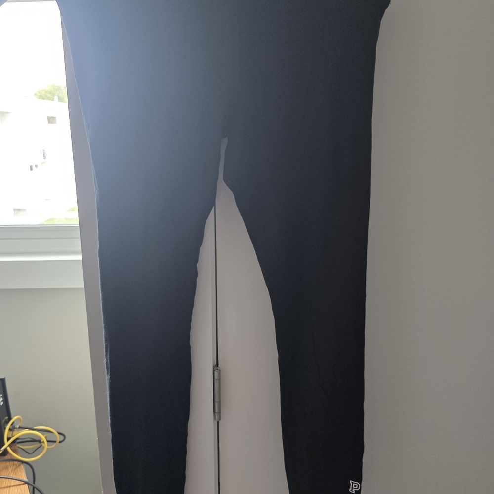 PINK Victoria's Secret Black Yoga Pants